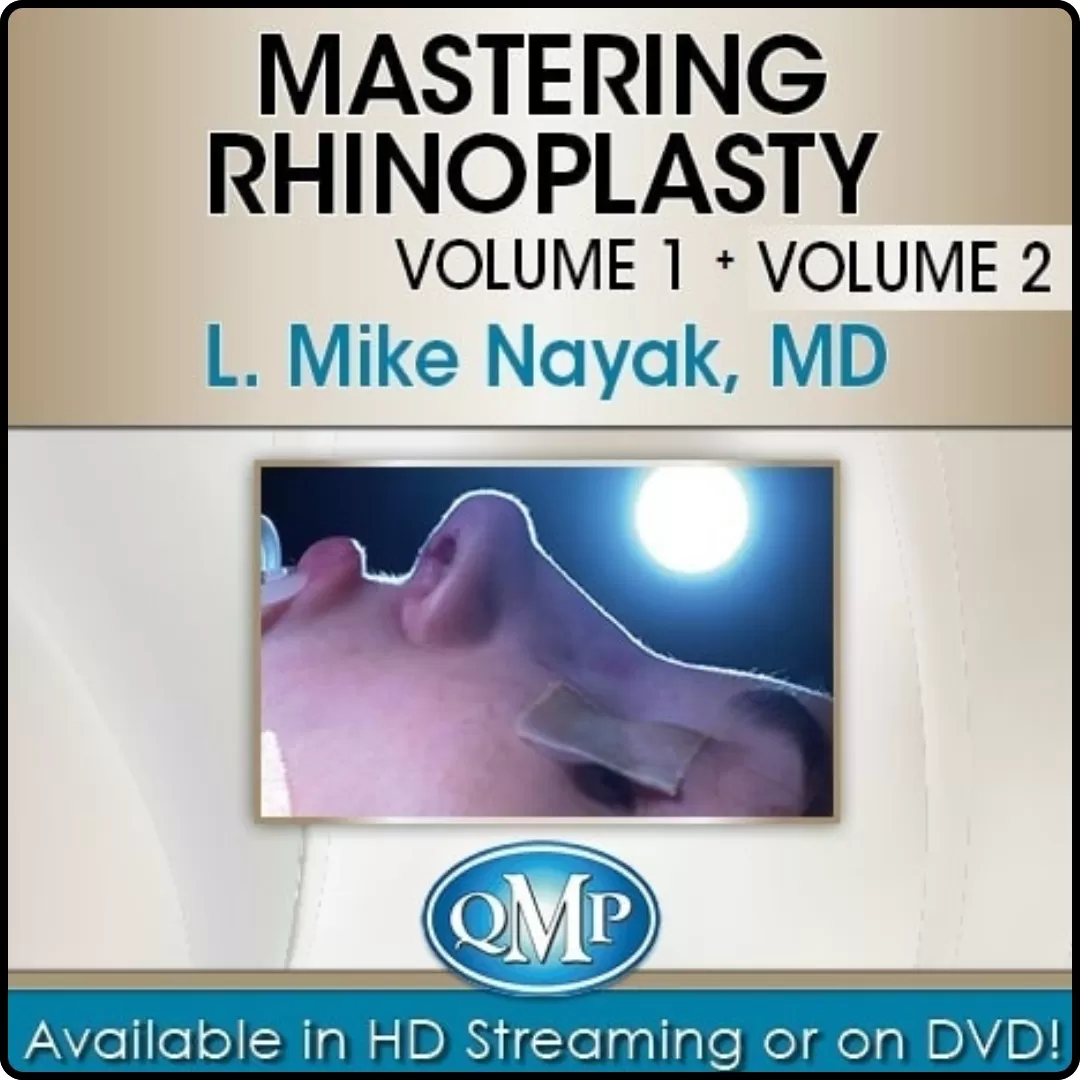 2-Volume Mastering Rhinoplasty Video Series from QMP 2021