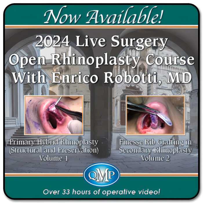 2024 Live Surgery Open Rhinoplasty Course by Dr. Enrico Robotti