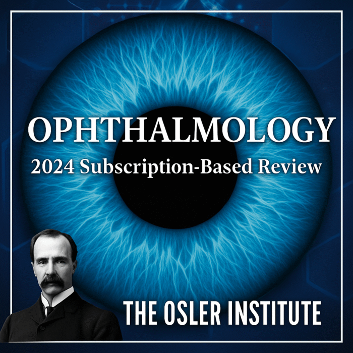 The Osler Ophthalmology 2024 Subscription-Based Review (55 Video Library)