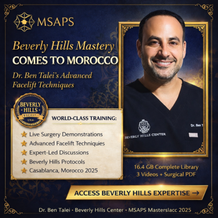 2025 Masterclass: Moroccan Society of Aesthetic and Plastic Surgeons Intensive Facelift
