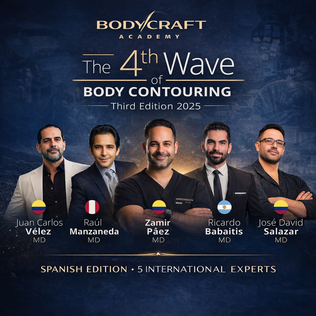Body Craft Academy The 4th Wave of Body Countouring Third Edition 2025 Spanish